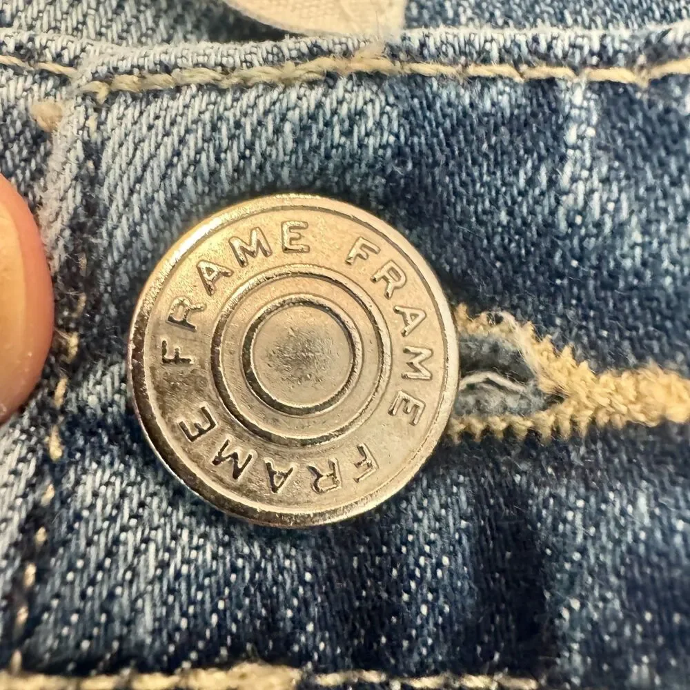 FRAME Le Garcon Mid-Rise Stretch Skinny Jeans - Women's 28 - EUC - Picture 5 of 5